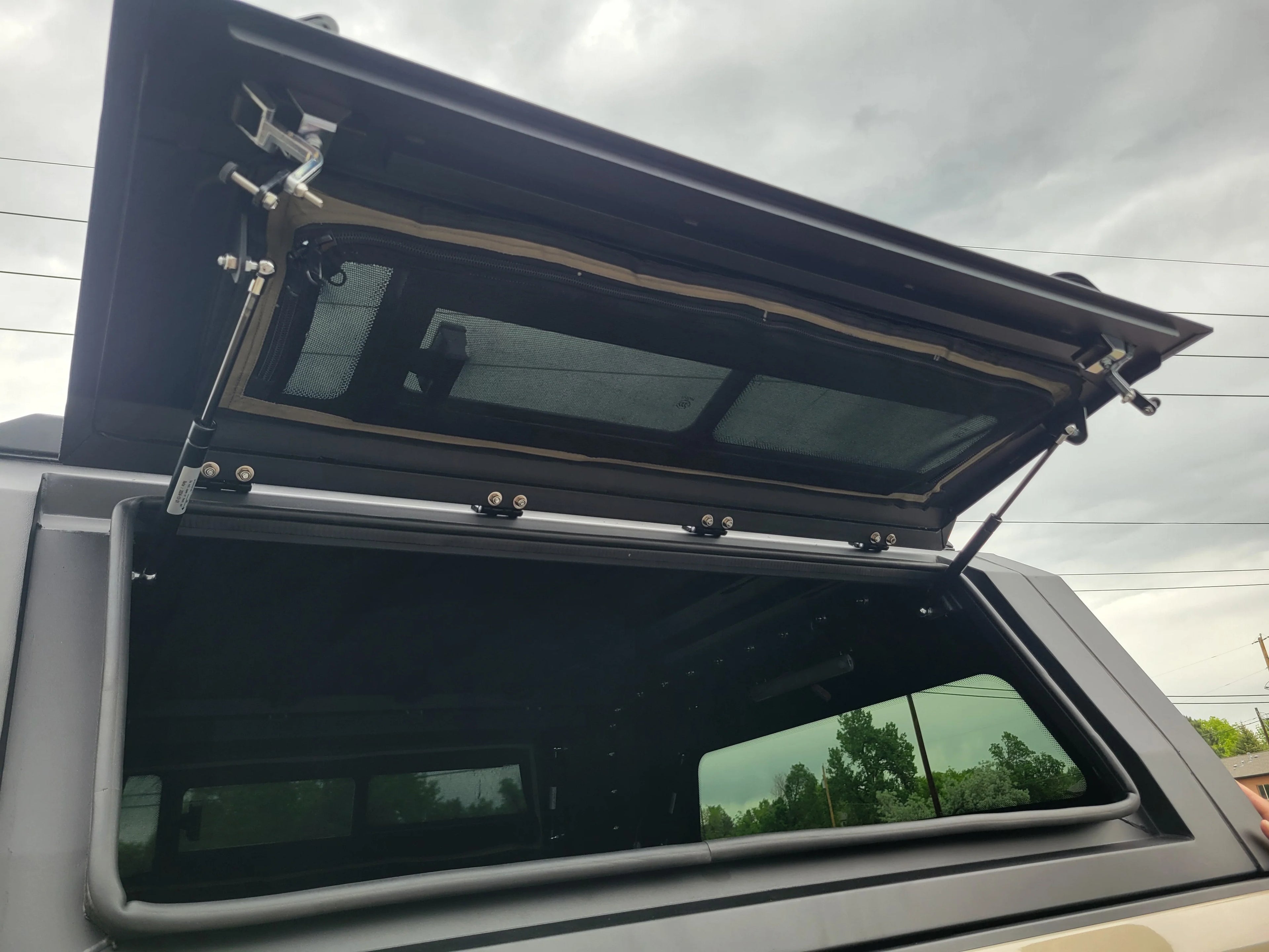 Bug Screen Kit for WanderFox Toppers and Campers, YKK Zipper LEFT & RIGHT