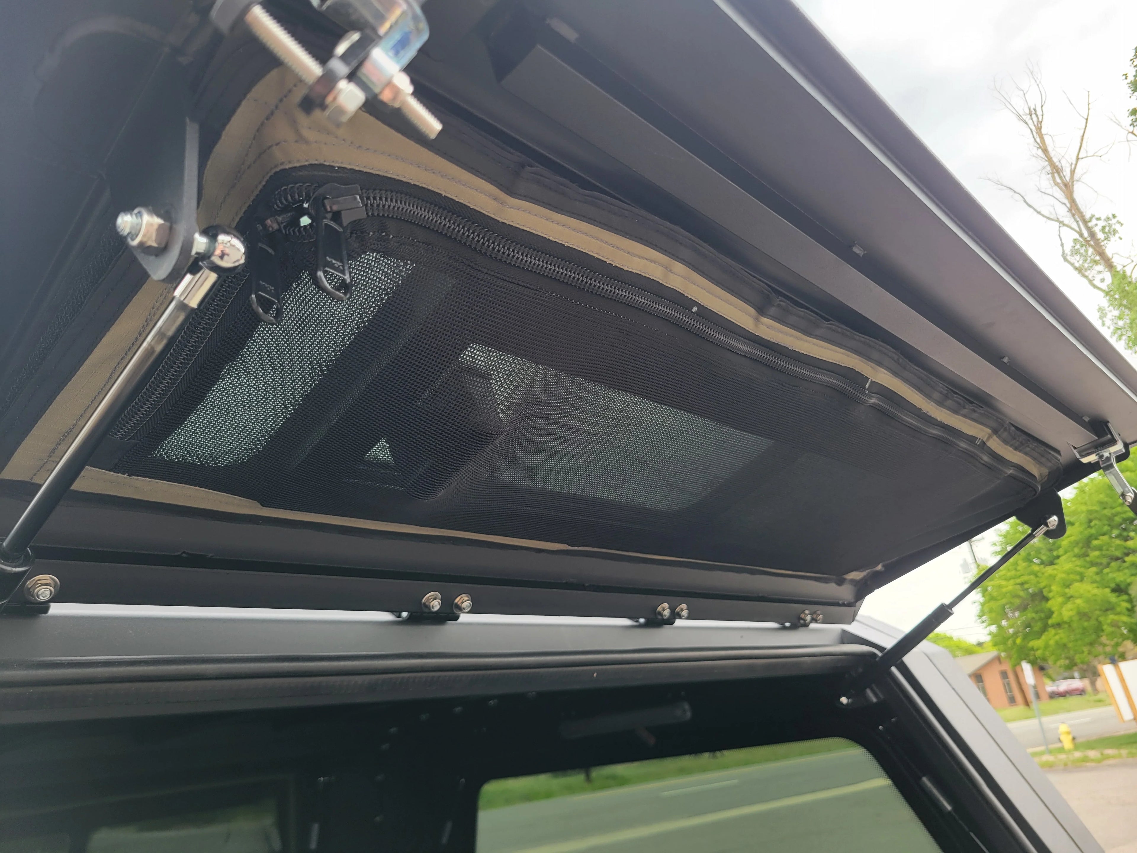 Bug Screen Kit for WanderFox Toppers and Campers, YKK Zipper LEFT & RIGHT