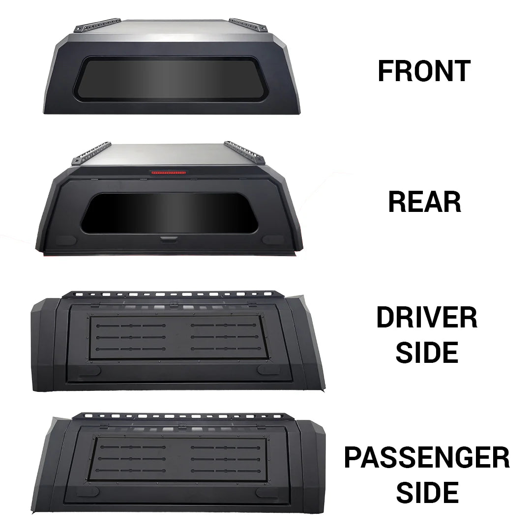 WanderFox Den Truck Topper Models, Toyota Tacoma, 2016-2023, 6 ft Bed